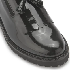 Slipper|Horsch Schuhe Tassel Loafer in Untergrößen Schwarz