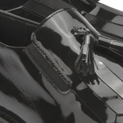 Slipper|Horsch Schuhe Tassel Loafer in Untergrößen Schwarz