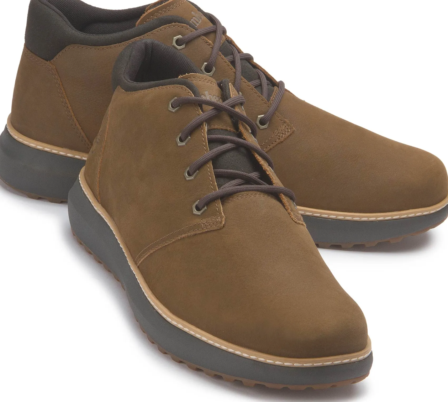 Stiefeletten|Schnürschuhe|timberland Boot in Übergrößen Braun
