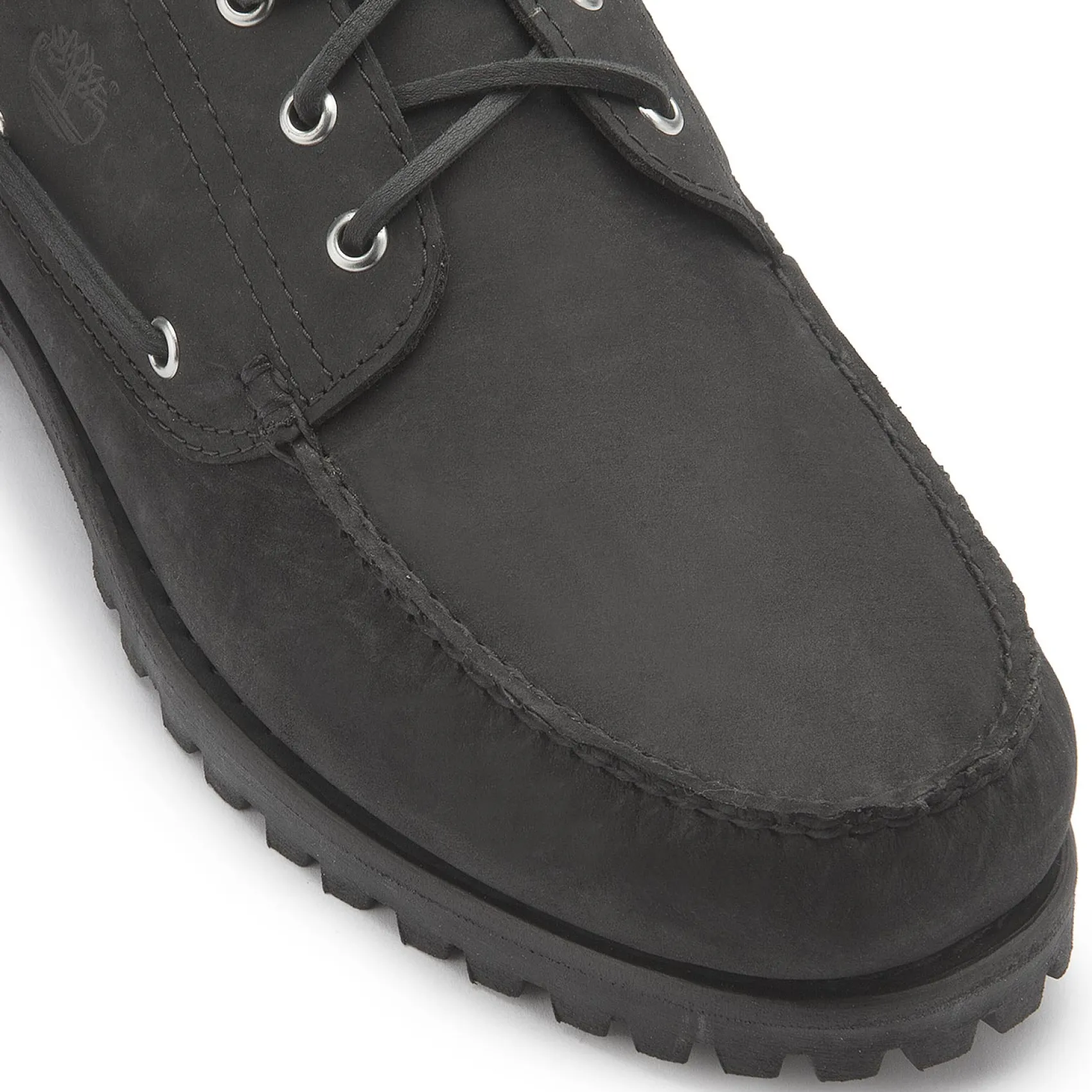 Schnürschuhe|Bootsschuhe|timberland Bootsschuh in Übergrößen Schwarz