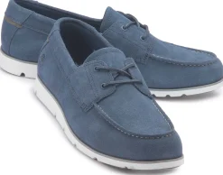 Slipper|Bootsschuhe|timberland Bootsschuh in Übergrößen Blau