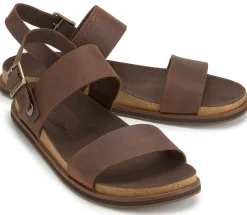 Sandalen|timberland Sandale in Übergrößen Braun
