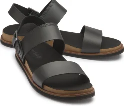 Sandalen|timberland Sandale in Übergrößen Schwarz
