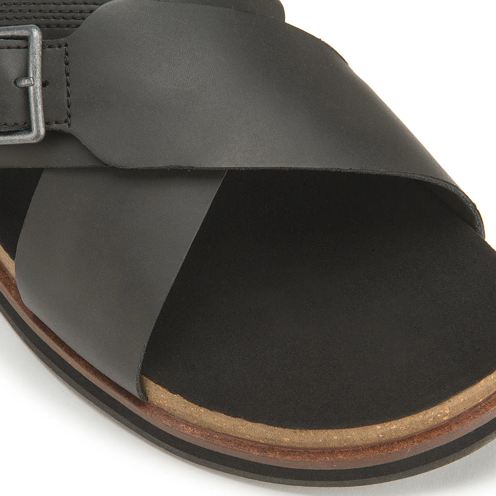 Sandalen|timberland Slide in Übergrößen Schwarz