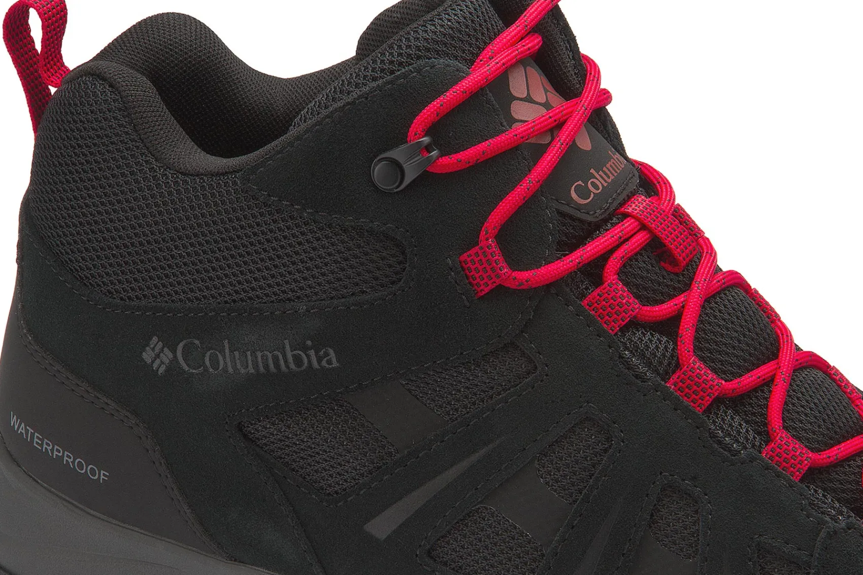 Schnürschuhe|Outdoor|Columbia Trekking Boot in Übergrößen Schwarz