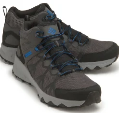 Stiefeletten|Schnürschuhe|Columbia Trekking Boot in Übergrößen Grau