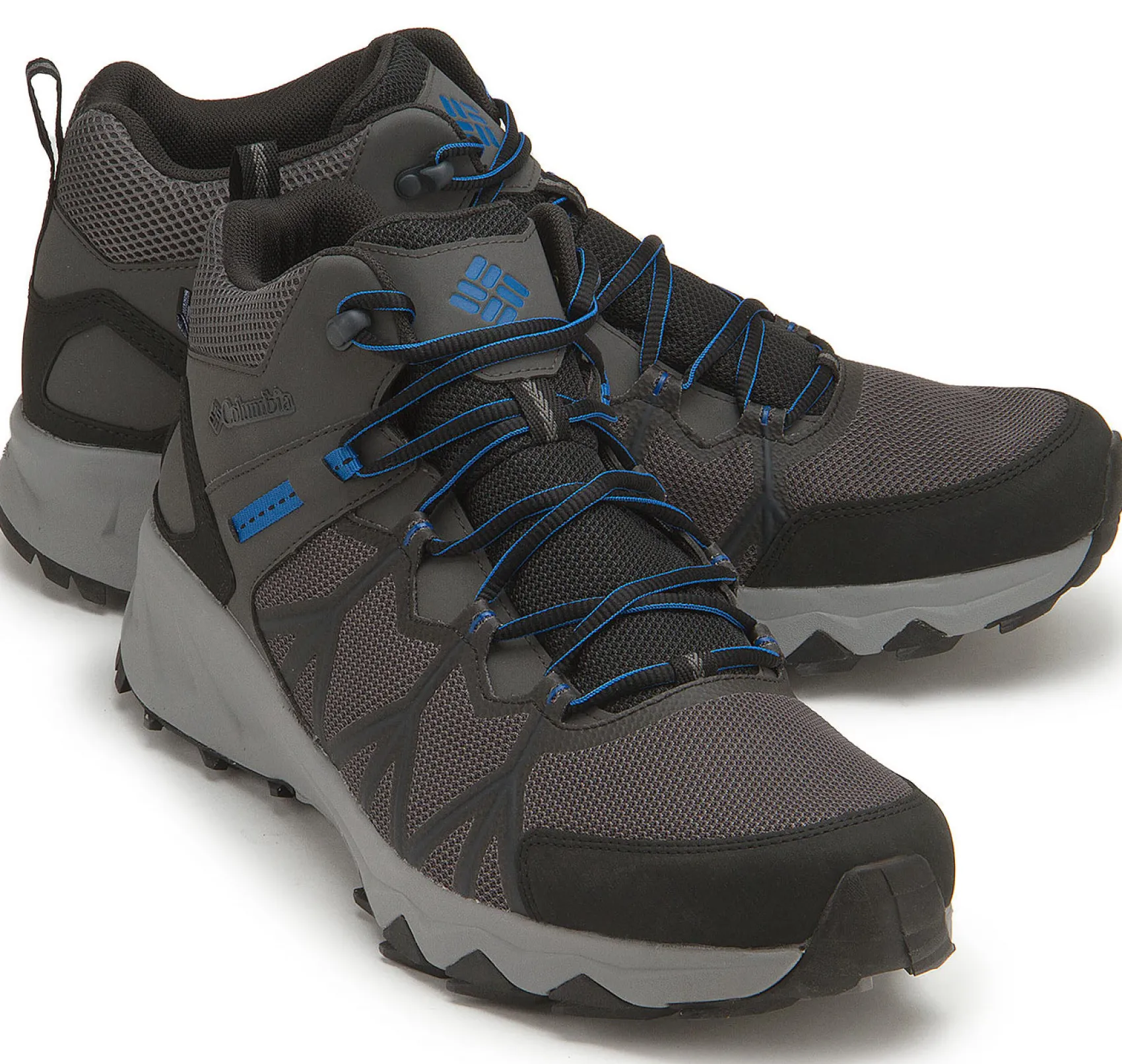 Stiefeletten|Schnürschuhe|Columbia Trekking Boot in Übergrößen Grau