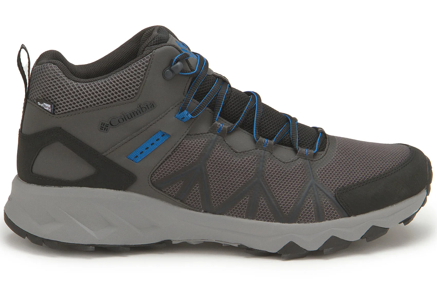 Stiefeletten|Schnürschuhe|Columbia Trekking Boot in Übergrößen Grau