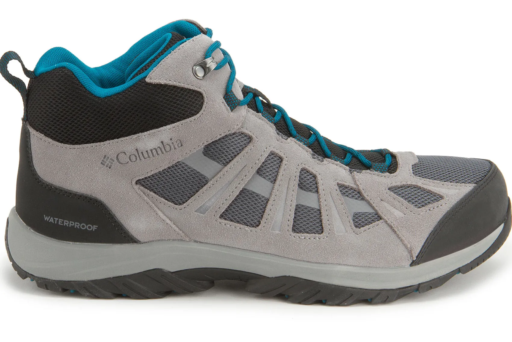 Stiefeletten|Schnürschuhe|Columbia Trekking Boot in Übergrößen Grau