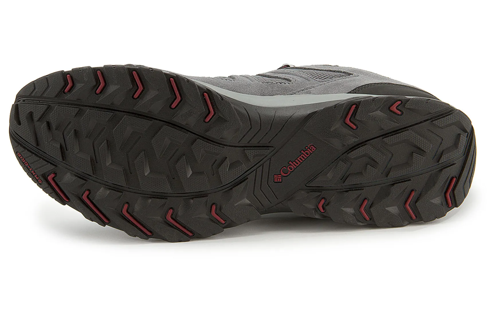 Schnürschuhe|Outdoor|Columbia Trekking Schuh in Übergrößen Grau