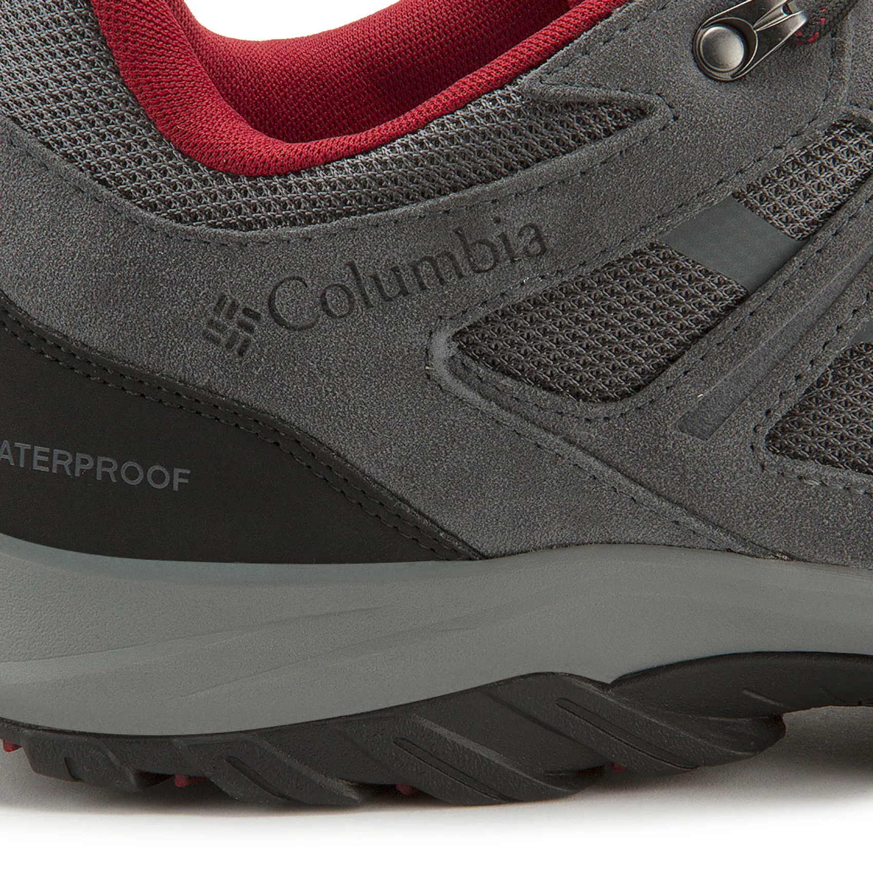 Schnürschuhe|Outdoor|Columbia Trekking Schuh in Übergrößen Grau