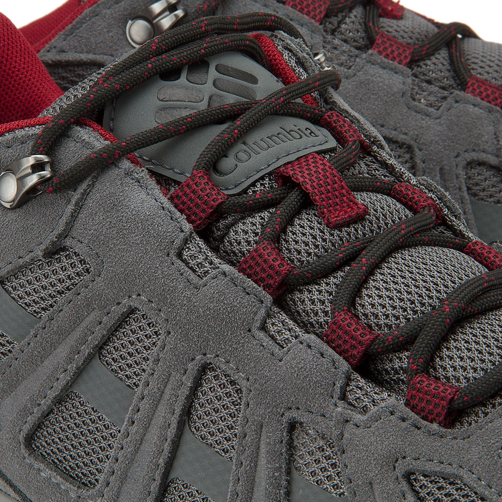 Schnürschuhe|Outdoor|Columbia Trekking Schuh in Übergrößen Grau
