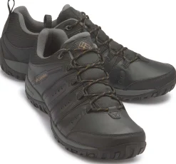 Schnürschuhe|Outdoor|Columbia Trekking Schuh in Übergrößen Schwarz