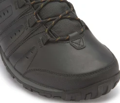 Schnürschuhe|Outdoor|Columbia Trekking Schuh in Übergrößen Schwarz