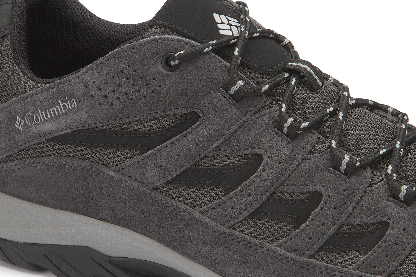 Schnürschuhe|Outdoor|Columbia Trekking Schuh in Übergrößen Grau