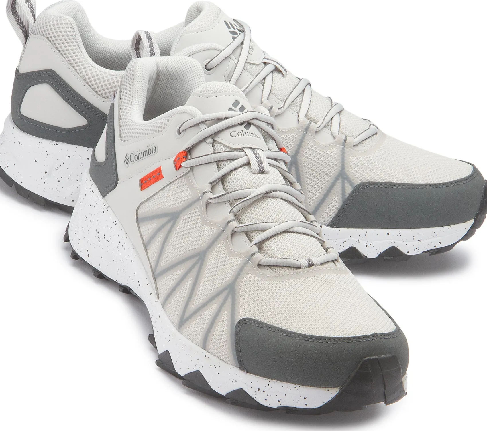Schnürschuhe|Outdoor|Columbia Trekking Schuh in Übergrößen Weiß