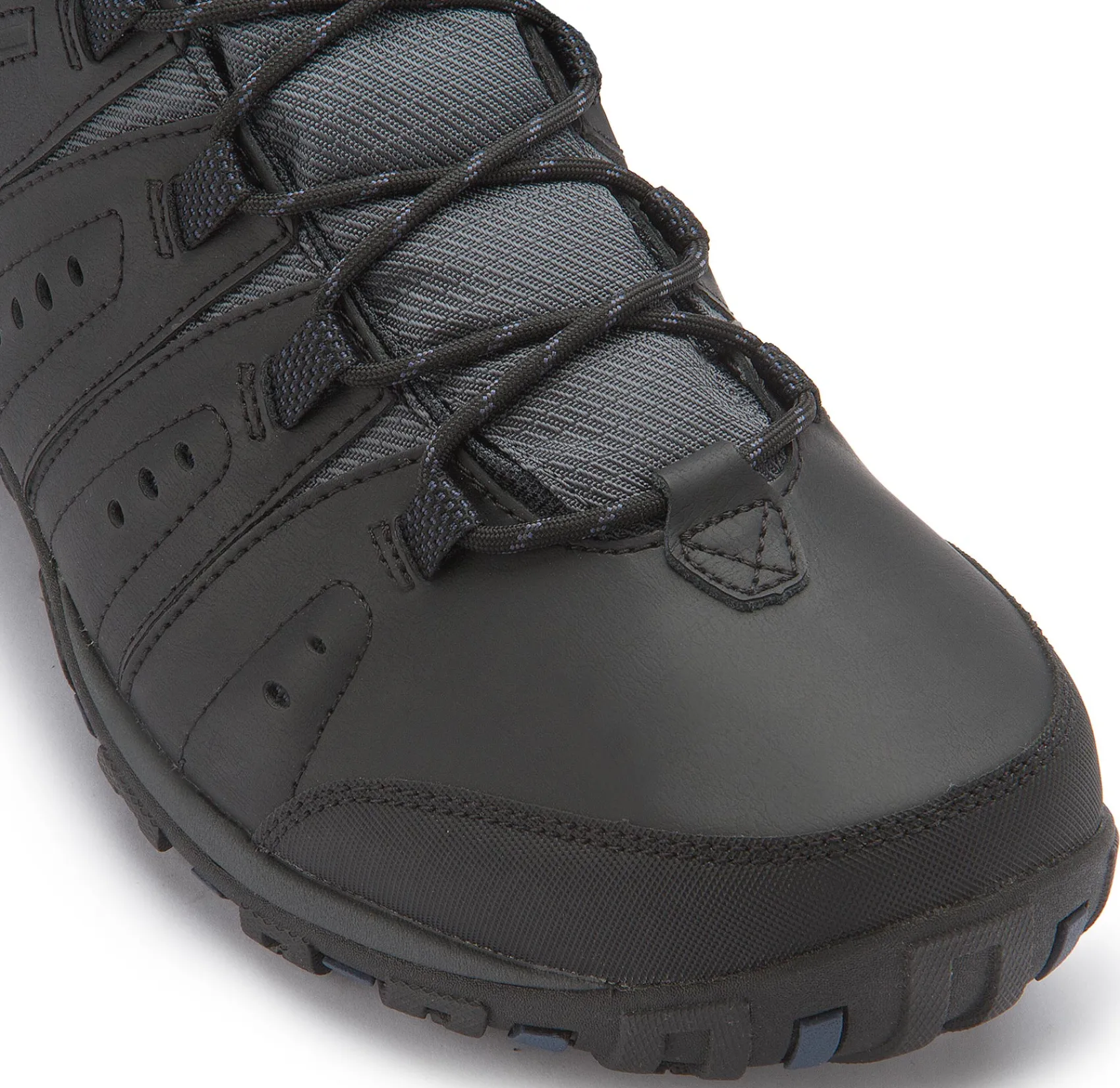Schnürschuhe|Outdoor|Columbia Trekking Schuh in Übergrößen Schwarz