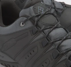 Schnürschuhe|Outdoor|Columbia Trekking Schuh in Übergrößen Schwarz