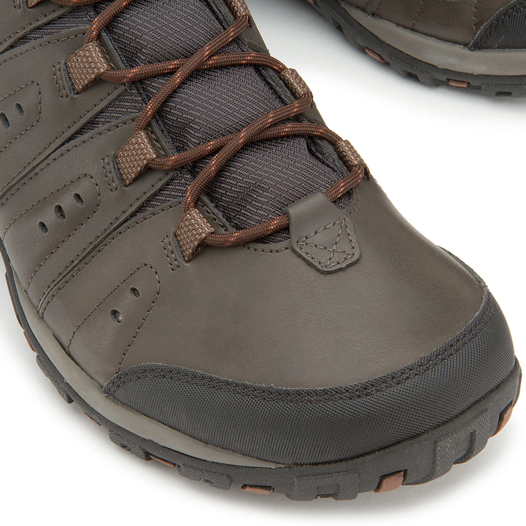 Schnürschuhe|Outdoor|Columbia Trekking Schuhe in Übergrößen Braun
