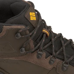 Stiefeletten|Schnürschuhe|Columbia Trekking-Schuh in Übergrößen Braun