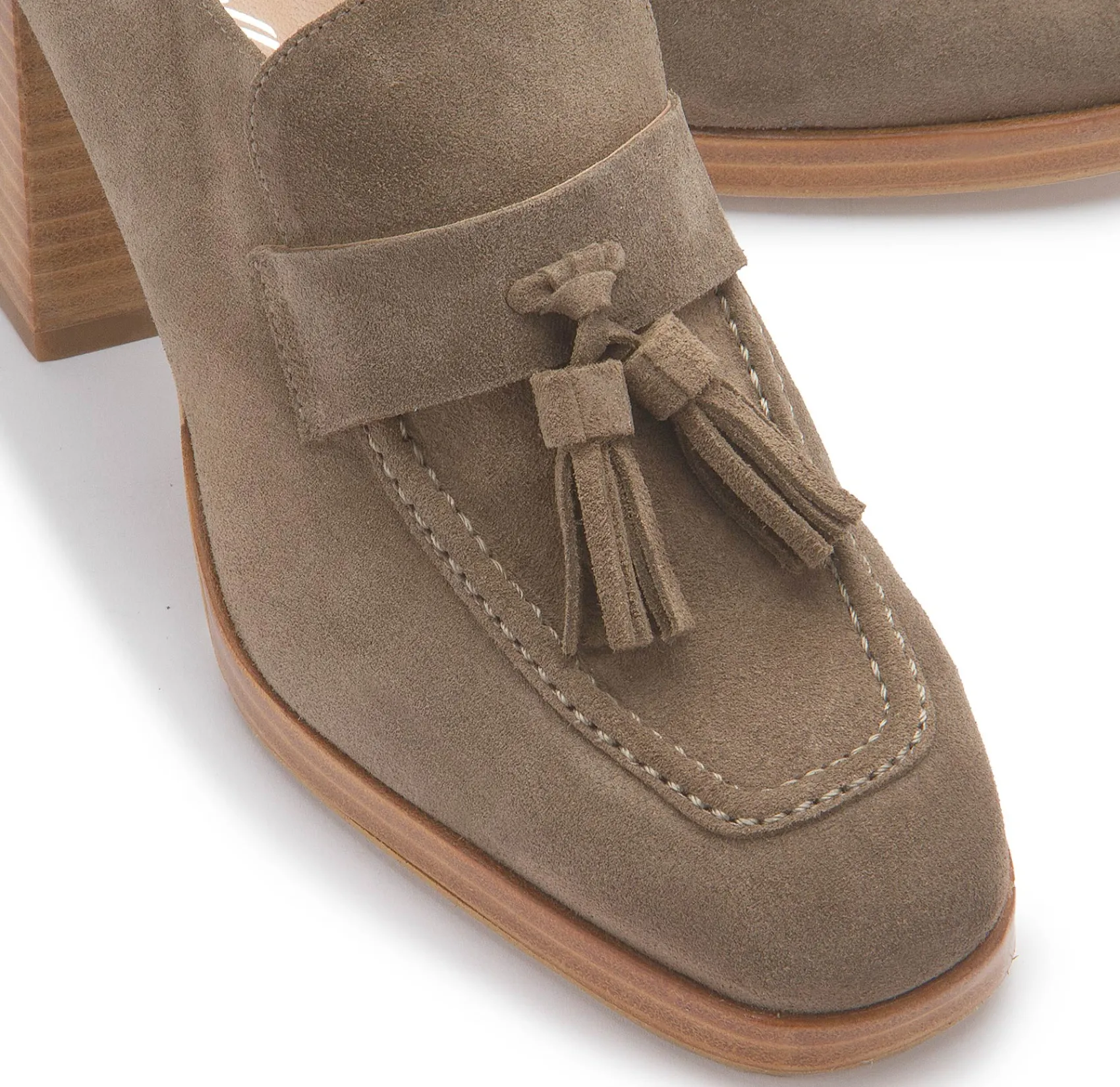Trotteur|Pumps|Horsch Schuhe Trotteur in Übergrößen Grün
