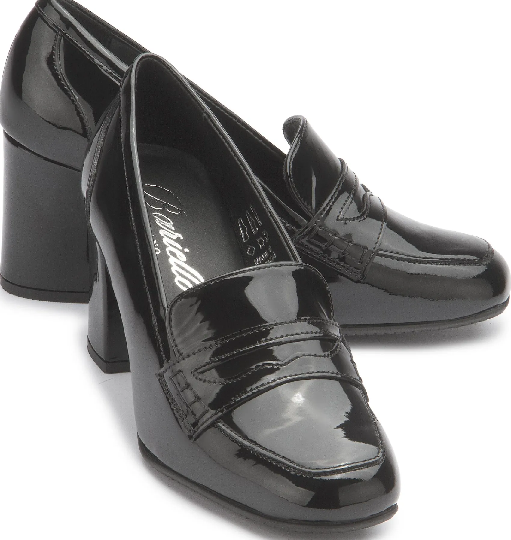 Trotteur|Pumps|Horsch Schuhe Trotteur in Übergrößen Schwarz