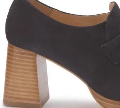 Trotteur|Pumps|Horsch Schuhe Trotteur in Übergrößen Blau