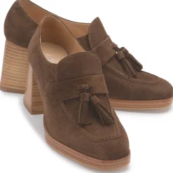 Trotteur|Pumps|Horsch Schuhe Trotteur in Übergrößen Braun
