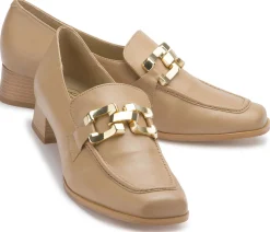 Trotteur|Pumps|Horsch Schuhe Trotteur in Übergrößen Beige