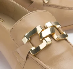 Trotteur|Pumps|Horsch Schuhe Trotteur in Übergrößen Beige