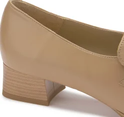 Trotteur|Pumps|Horsch Schuhe Trotteur in Übergrößen Beige