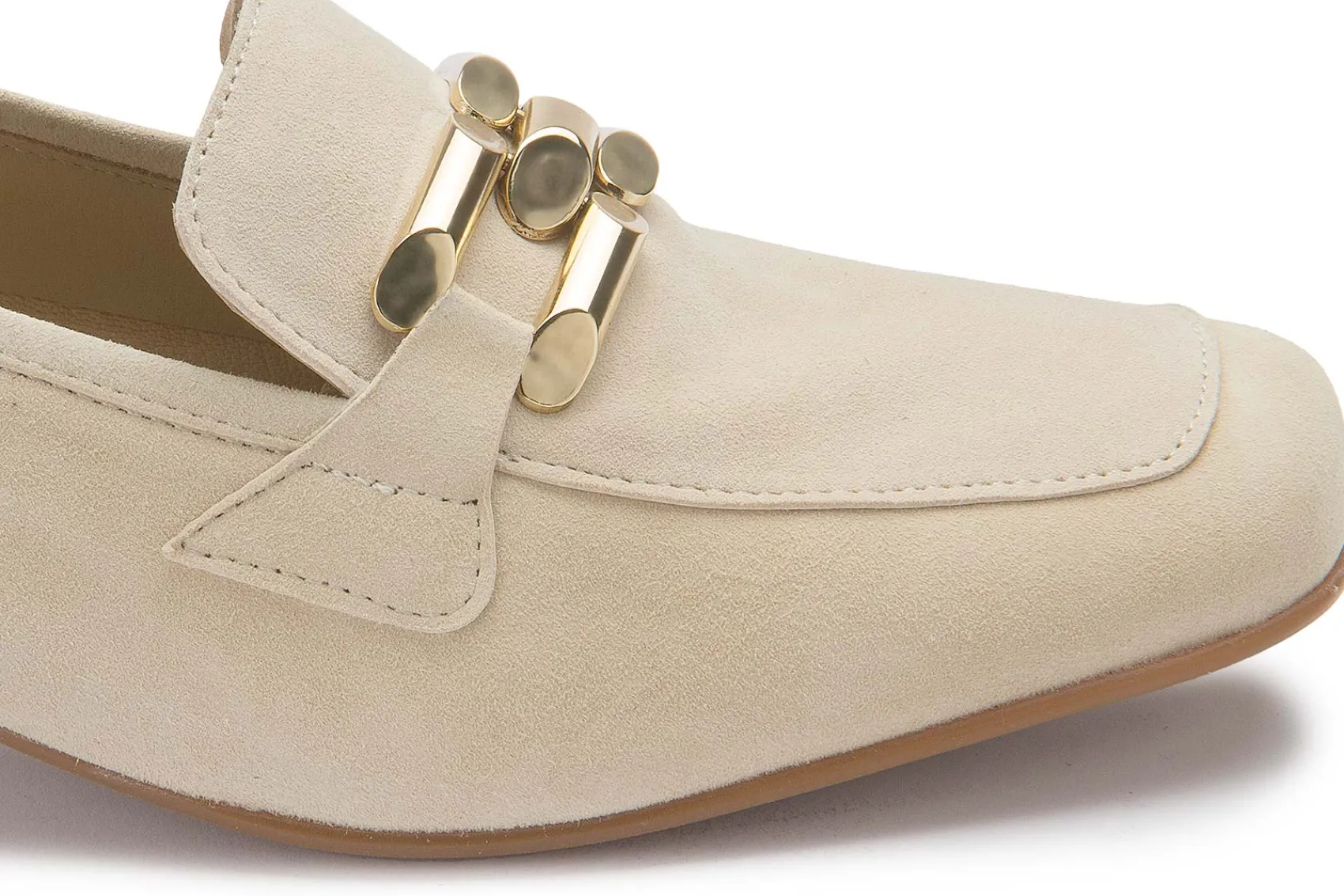 Trotteur|Pumps|Horsch Schuhe Trotteur in Übergrößen Beige