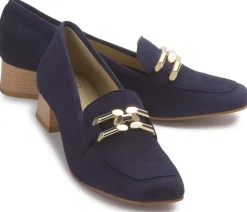 Trotteur|Pumps|Horsch Schuhe Trotteur in Übergrößen Blau