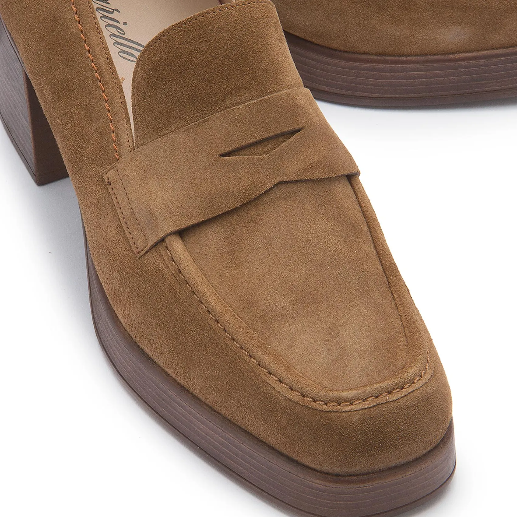 Trotteur|Pumps|Horsch Schuhe Trotteur in Übergrößen Braun