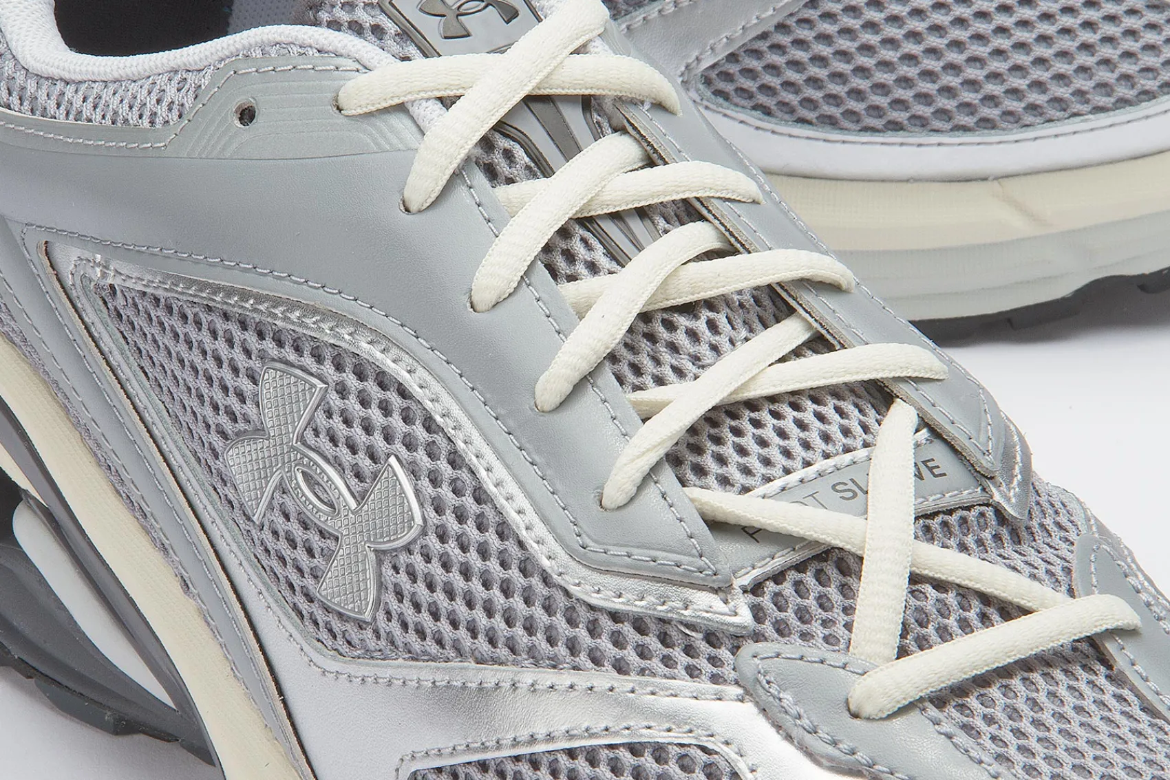 Sneaker|Sneaker|Under Armour Sneaker in Übergrößen Silber