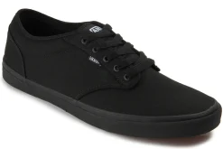 Sneaker|Leinenschuhe|vans Sneaker in Übergrößen Schwarz