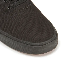 Sneaker|Leinenschuhe|vans Sneaker in Übergrößen Schwarz
