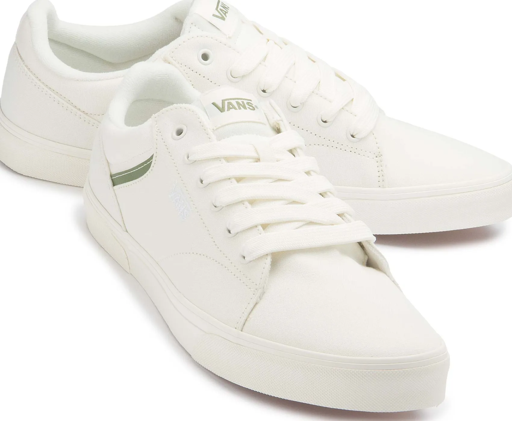 Sneaker|Leinenschuhe|vans Sneaker in Übergrößen Weiß