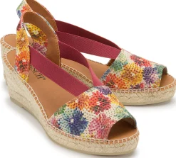 Espadrilles|Sandalen|Horsch Schuhe Wedges in Untergrößen