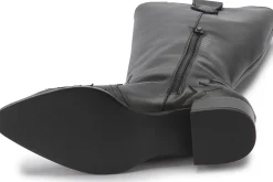 Stiefel|Horsch Schuhe Western-Stiefel in Untergrößen Schwarz
