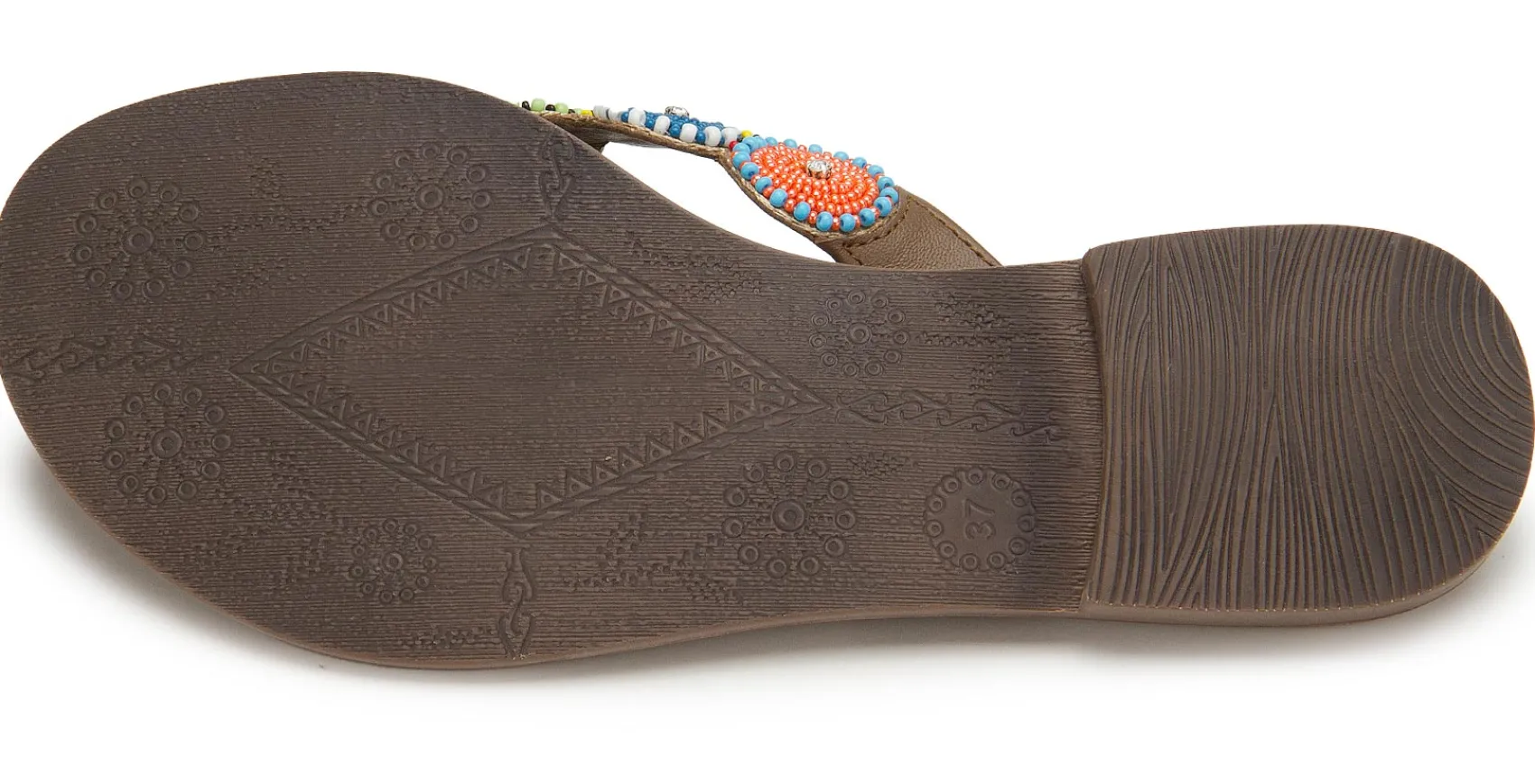 Zehentrenner|Sandalen|Horsch Schuhe Zehentrenner in Übergrößen Multicolor