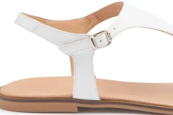 Zehentrenner|Sandalen|Horsch Schuhe Zehentrenner in Übergrößen Weiß
