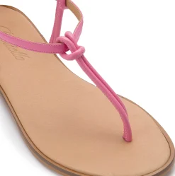 Zehentrenner|Sandalen|Horsch Schuhe Zehentrenner in Übergrößen Pink