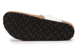Zehentrenner|Sandalen|Horsch Schuhe Zehentrenner in Übergrößen Weiß