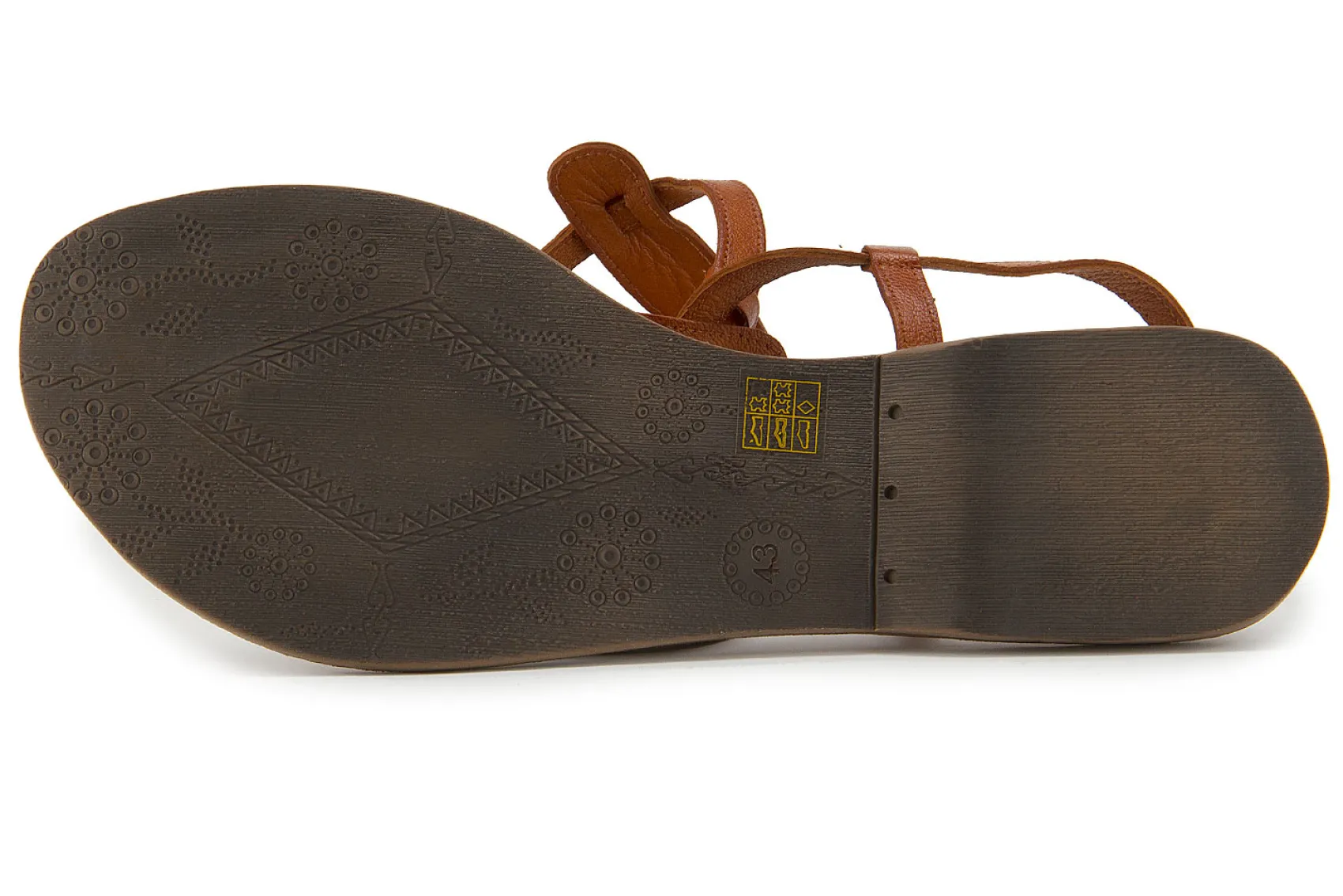 Zehentrenner|Sandalen|Horsch Schuhe Zehentrenner in Untergrößen Braun