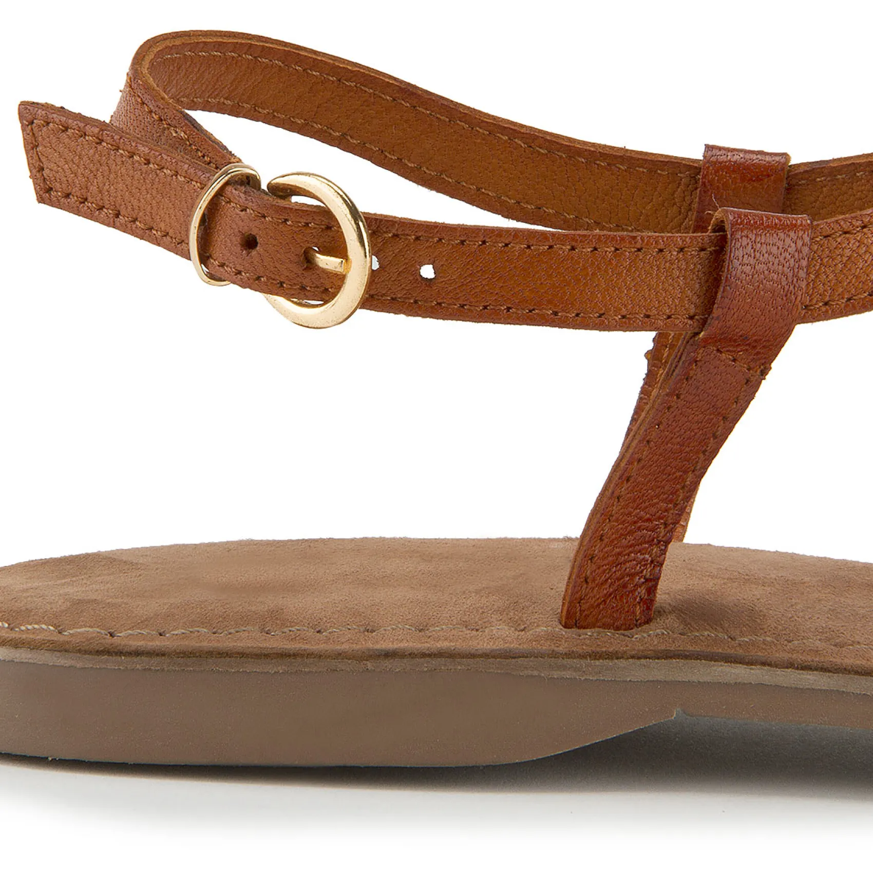 Zehentrenner|Sandalen|Horsch Schuhe Zehentrenner in Untergrößen Braun