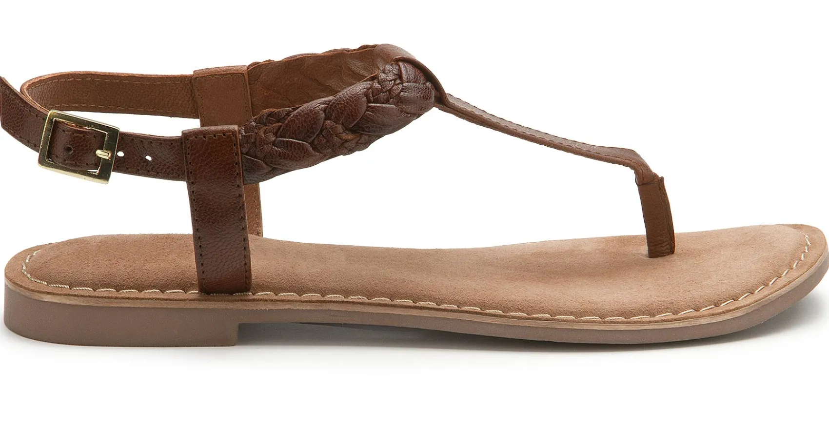 Zehentrenner|Sandalen|Horsch Schuhe Zehentrenner in Untergrößen Braun