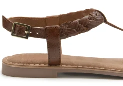 Zehentrenner|Sandalen|Horsch Schuhe Zehentrenner in Untergrößen Braun
