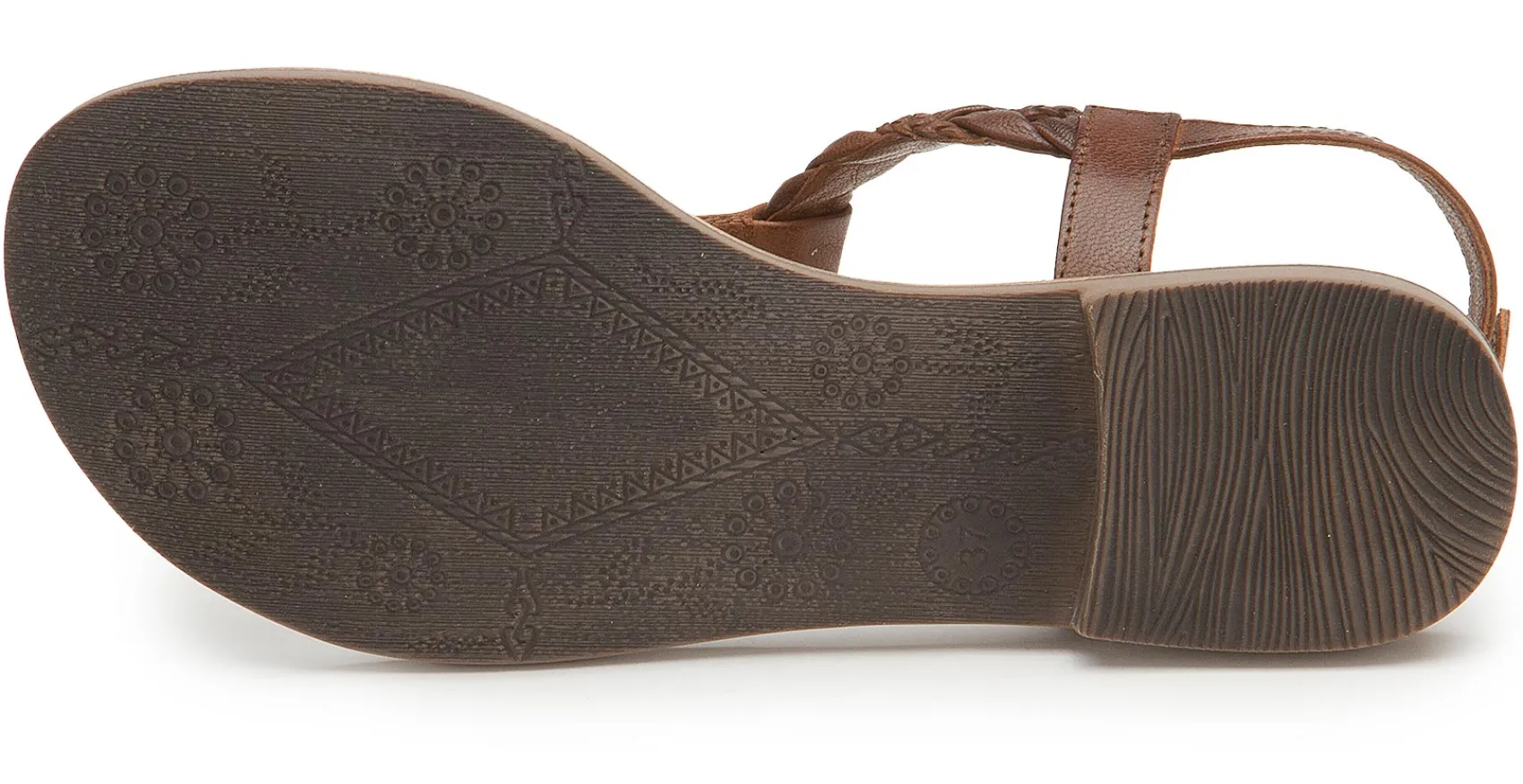Zehentrenner|Sandalen|Horsch Schuhe Zehentrenner in Untergrößen Braun
