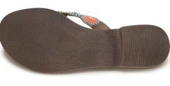 Zehentrenner|Sandalen|Horsch Schuhe Zehentrenner in Untergrößen Multicolor